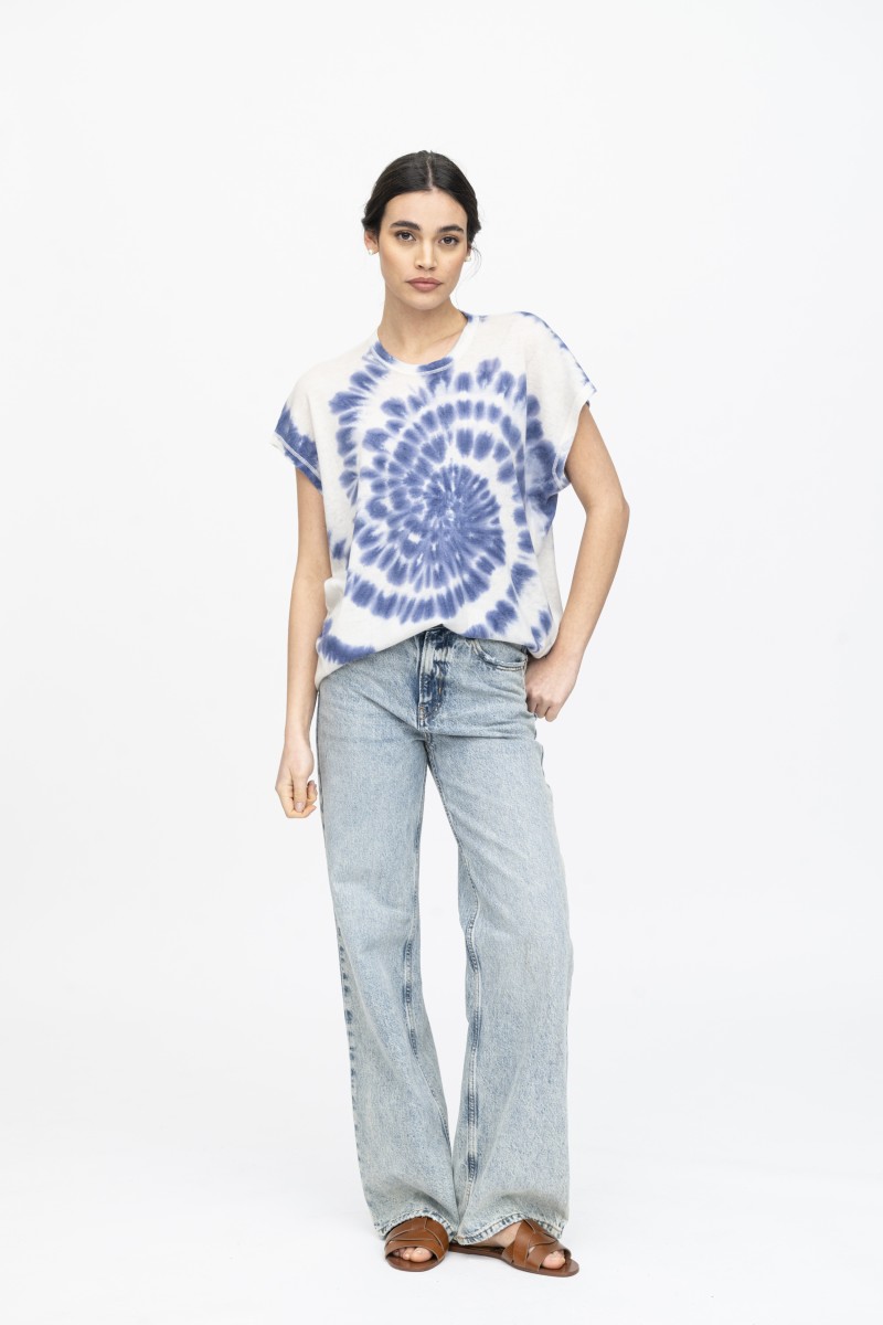 Majestic Filatures |T-shirt manica corta Tie Dye