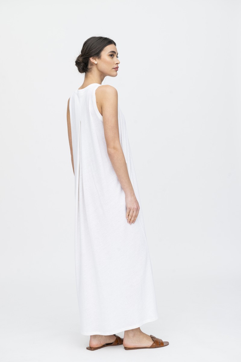 Majestic Filatures | Abito in lino e cotone