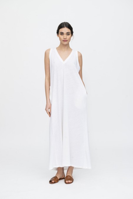 Majestic Filatures | Abito in lino e cotone