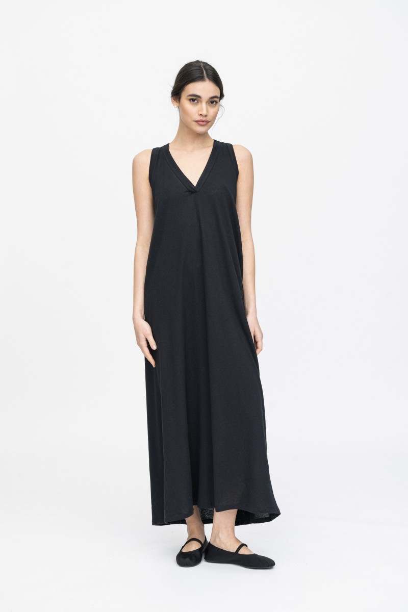 Majestic Filatures | Abito in lino e cotone