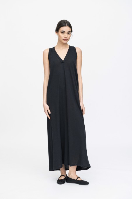 Majestic Filatures | Abito in lino e cotone