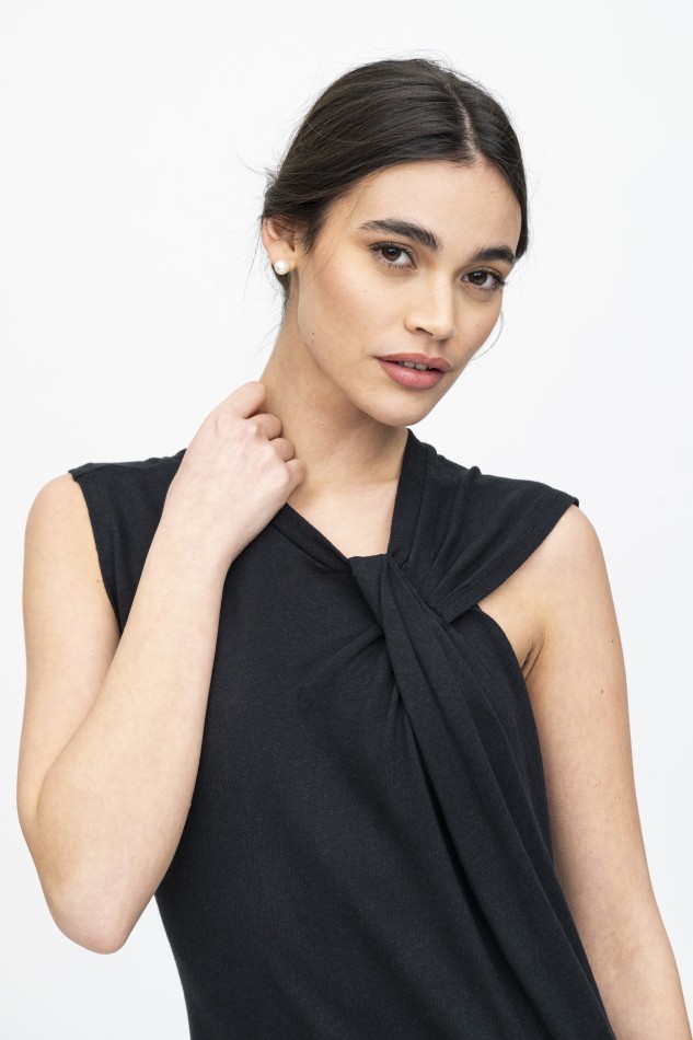 Majestic Filatures | Abito lungo in lino e cotone 2