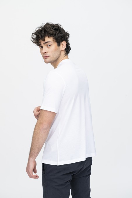 Majestic Filatures | T-shirt girocollo in Lyocell over