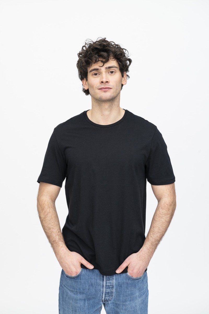 Majestic Filatures | T-shirt in cotone biologico girocollo