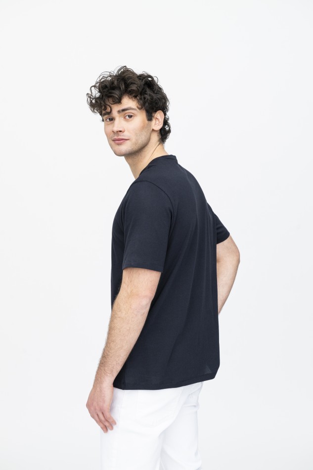 Majestic Filatures | T-shirt in cotone biologico girocollo 2