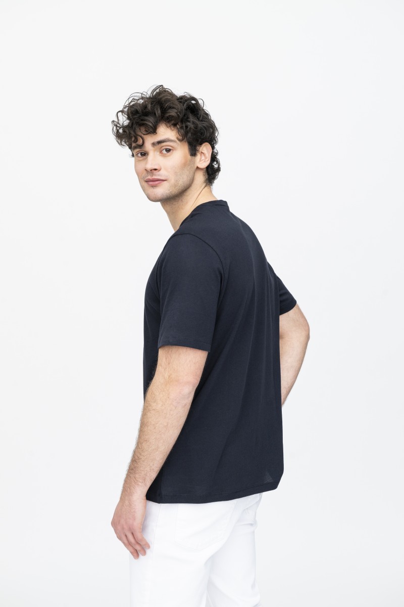 Majestic Filatures | T-shirt in cotone biologico girocollo