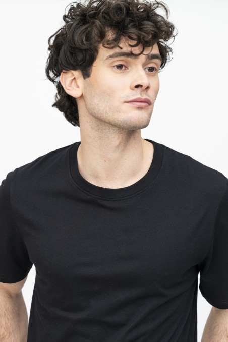 Majestic Filatures | T-shirt girocollo in Cotone Silk Touch Over