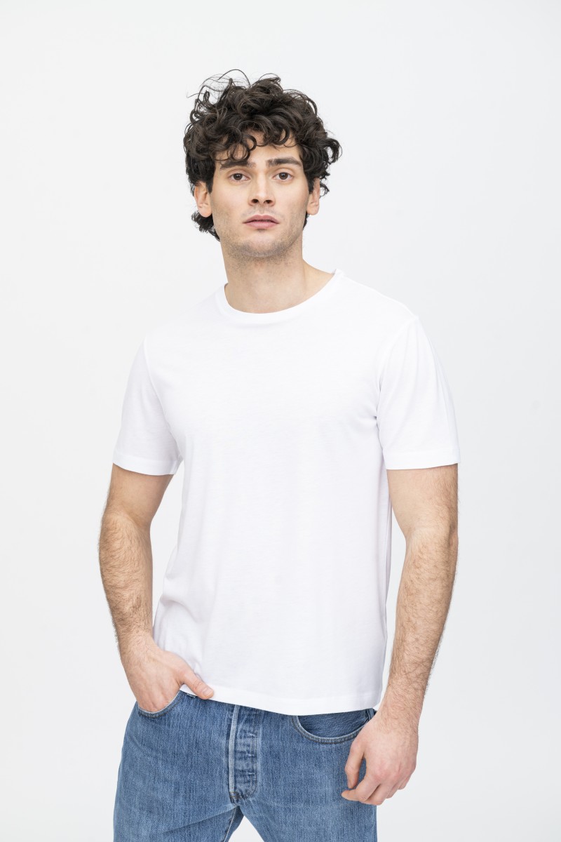 Majestic Filatures |T-shirt girocollo in Lyocell