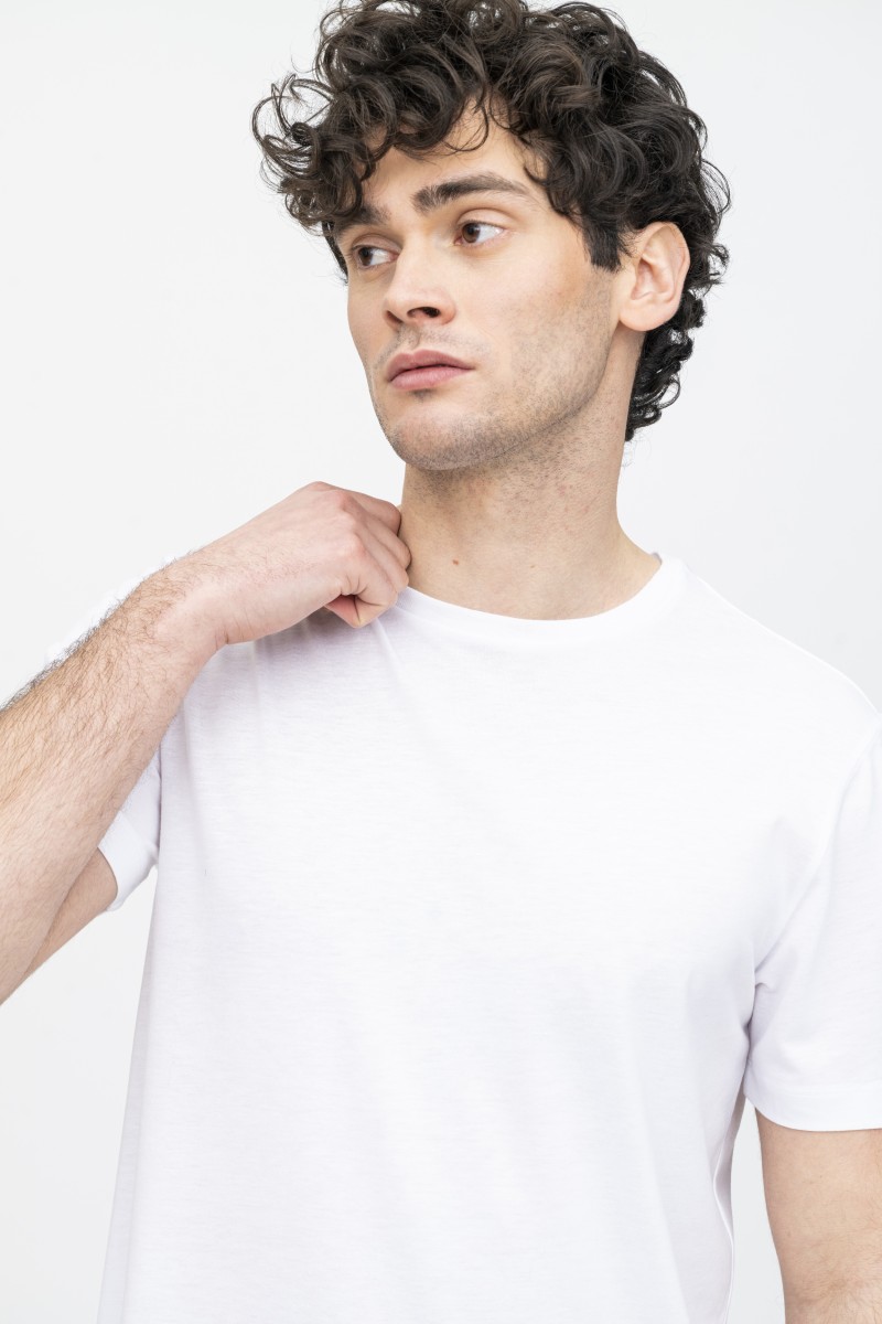 Majestic Filatures |T-shirt girocollo in Lyocell