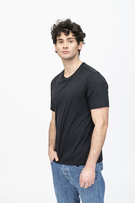 Majestic Filatures |T-shirt girocollo in Lyocell