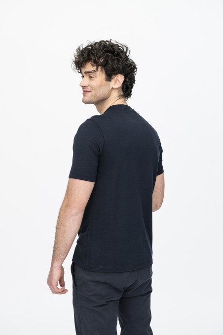 Majestic Filatures |T-shirt girocollo in Lyocell