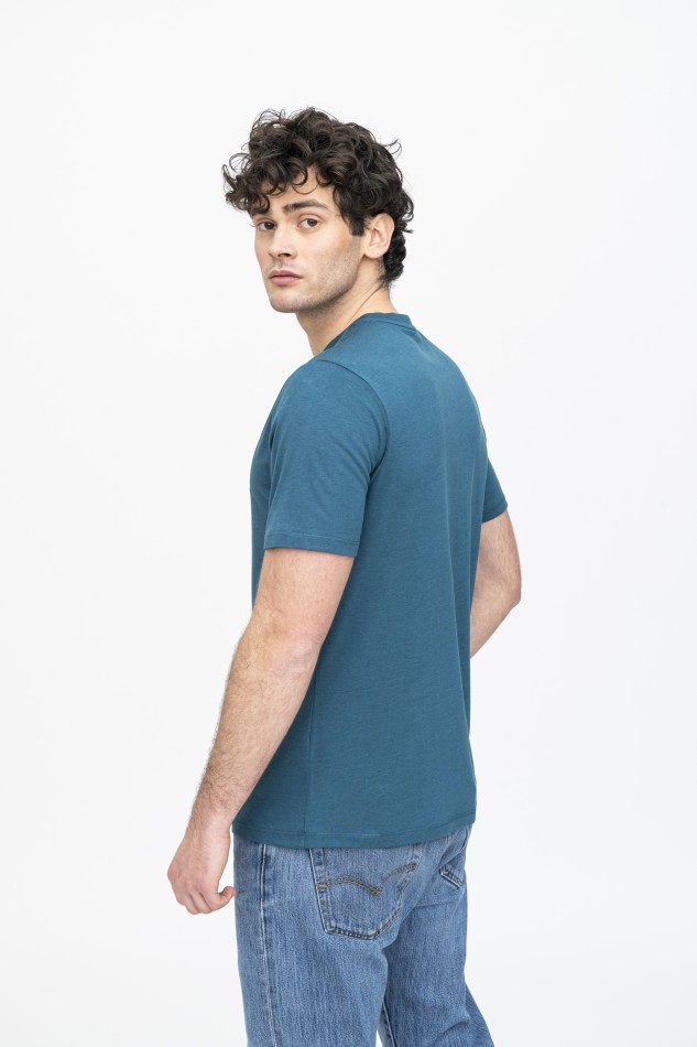 Majestic Filatures |T-shirt girocollo in Lyocell 2
