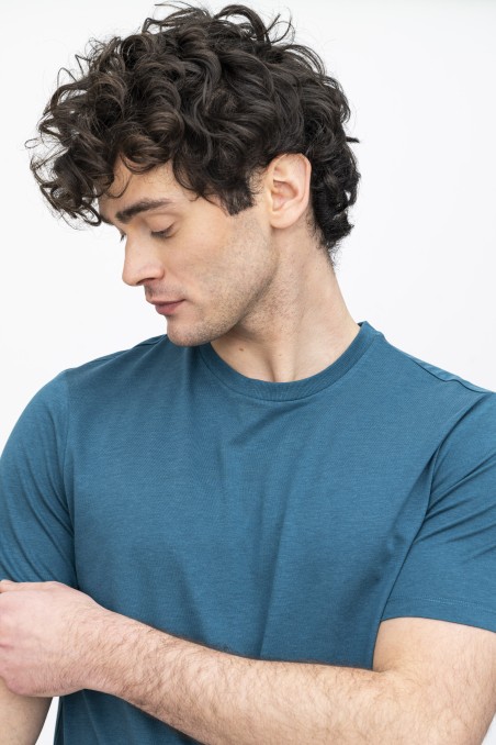 Majestic Filatures |T-shirt girocollo in Lyocell