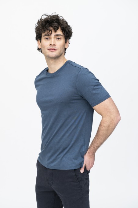 Majestic Filatures |T-shirt girocollo in Lyocell