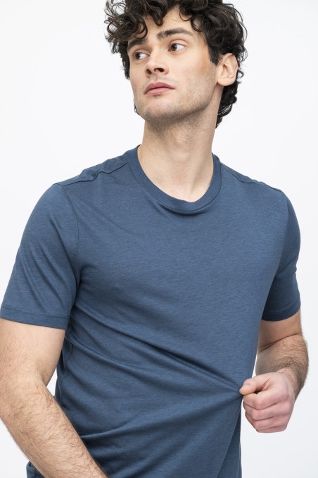 Majestic Filatures |T-shirt girocollo in Lyocell