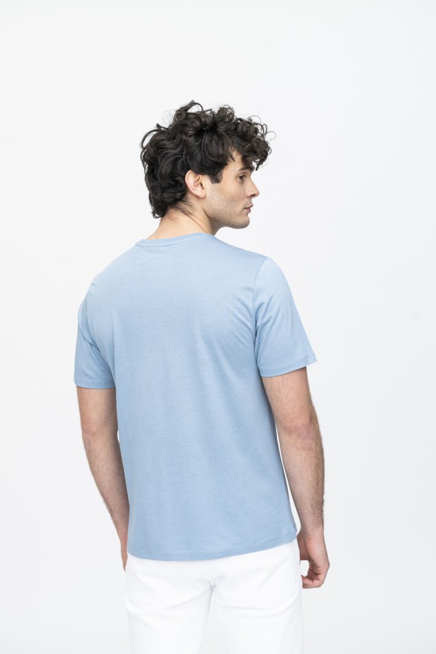 Majestic Filatures |T-shirt girocollo in Lyocell 2
