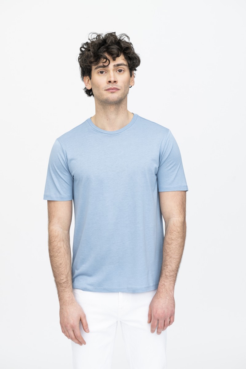 Majestic Filatures |T-shirt girocollo in Lyocell