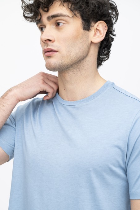 Majestic Filatures |T-shirt girocollo in Lyocell