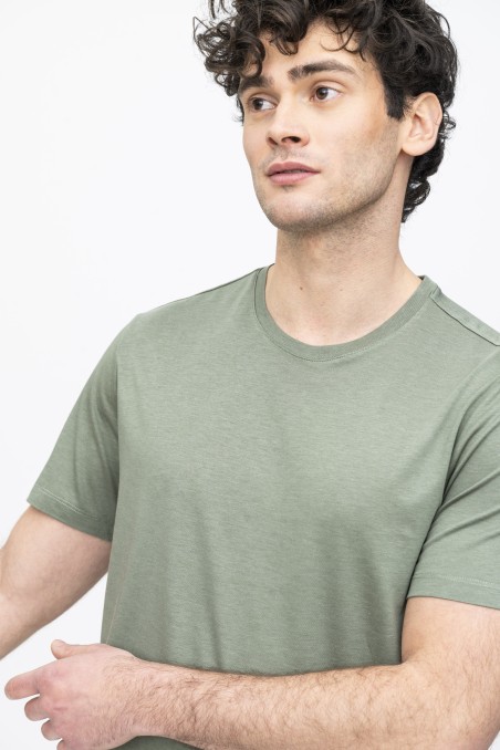 Majestic Filatures |T-shirt girocollo in Lyocell
