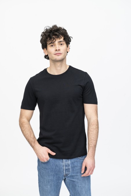 T-shirt girocollo in Cotone Deluxe