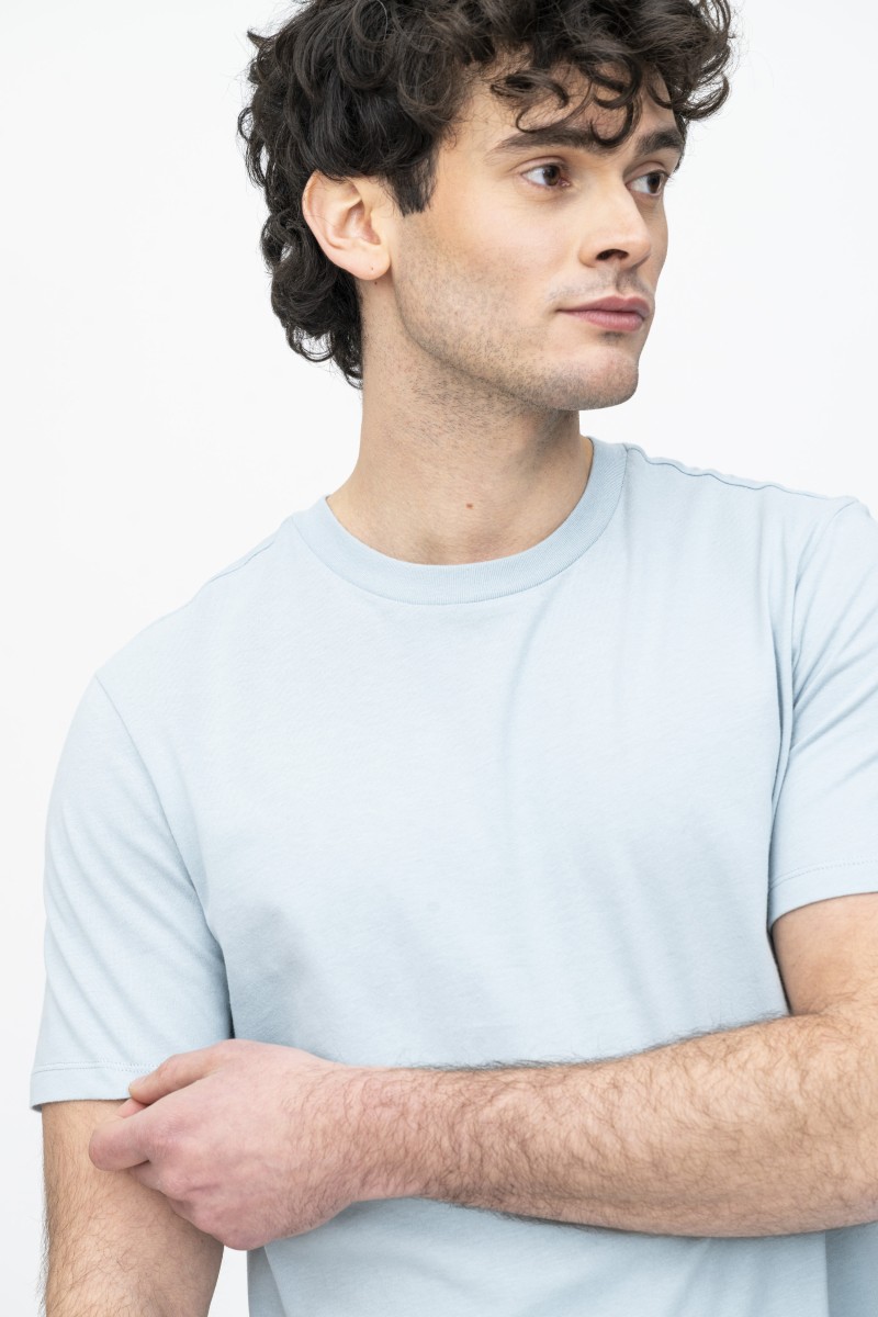 Majestic Filatures | T-shirt girocollo in Cotone Deluxe