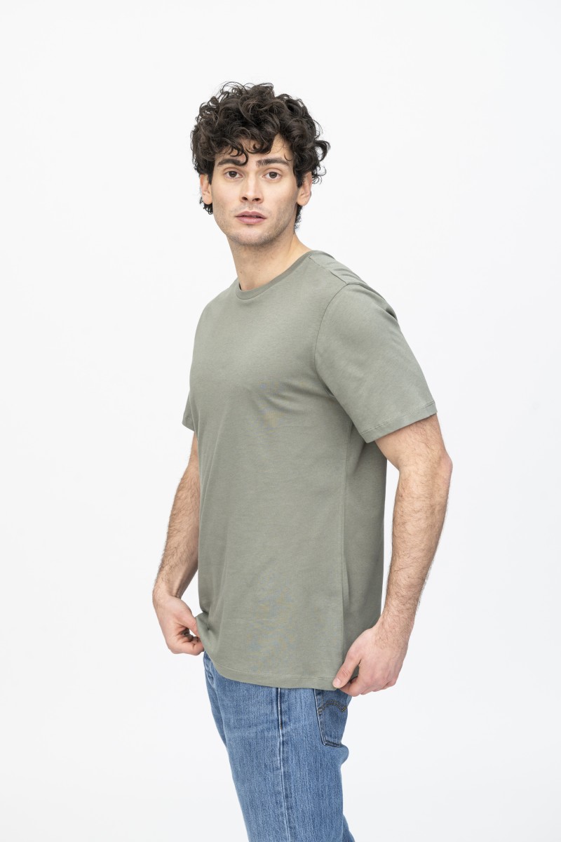 Majestic Filatures | T-shirt girocollo in Cotone Silk Touch