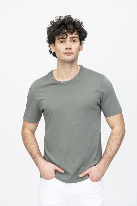 Majestic Filatures | T-shirt girocollo in Cotone Silk Touch