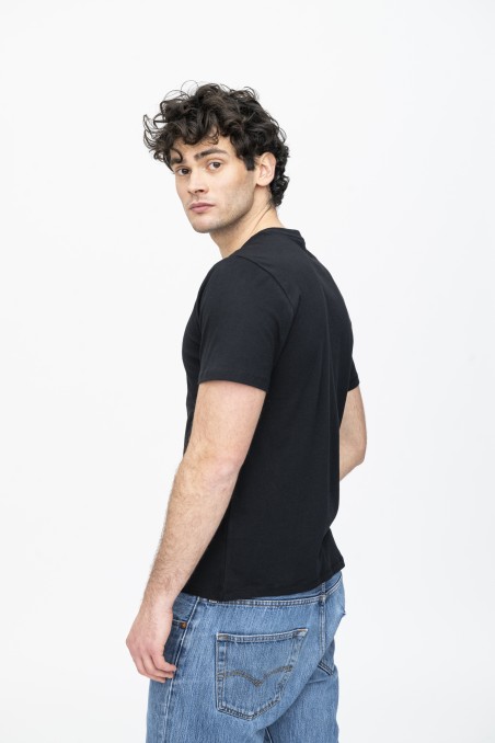 T-shirt girocollo in Cotone Silk Touch essenziale