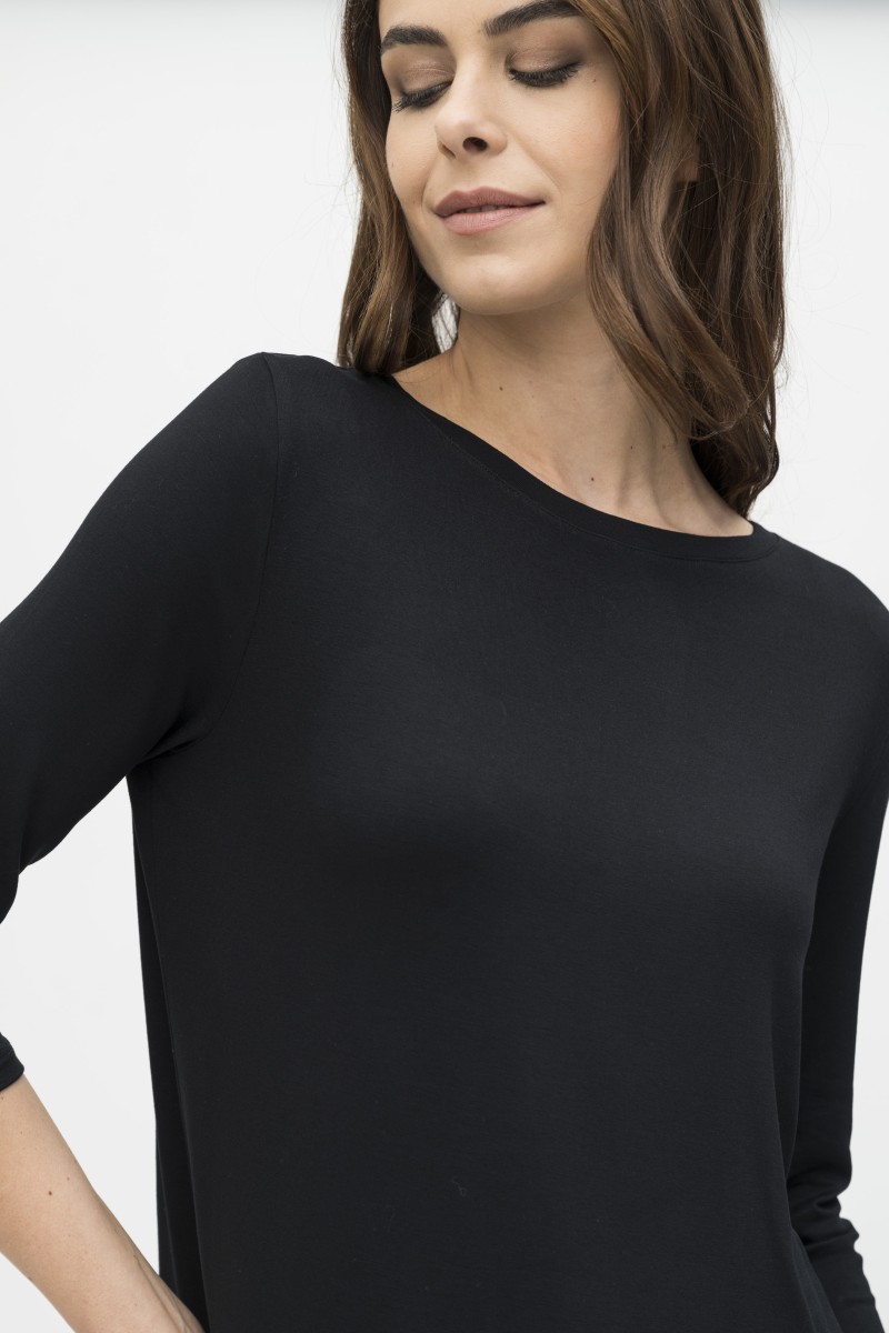 Majestic Filatures | T-shirt scollo a barchetta over in viscosa