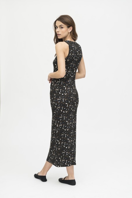 Majestic Filatures | Abito in fantasia animalier