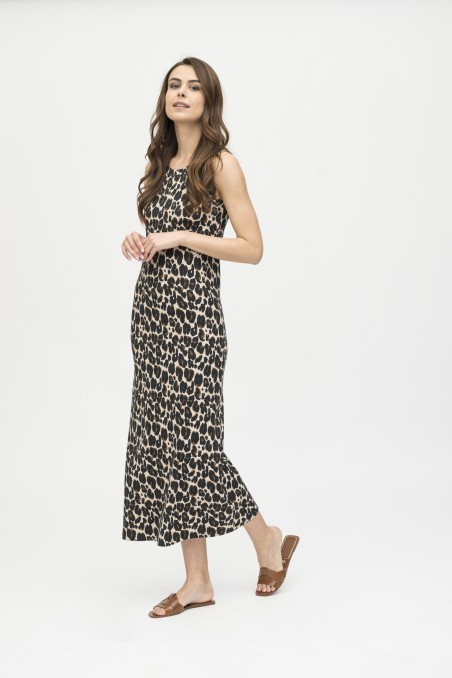 Majestic Filatures | Abito in fantasia animalier