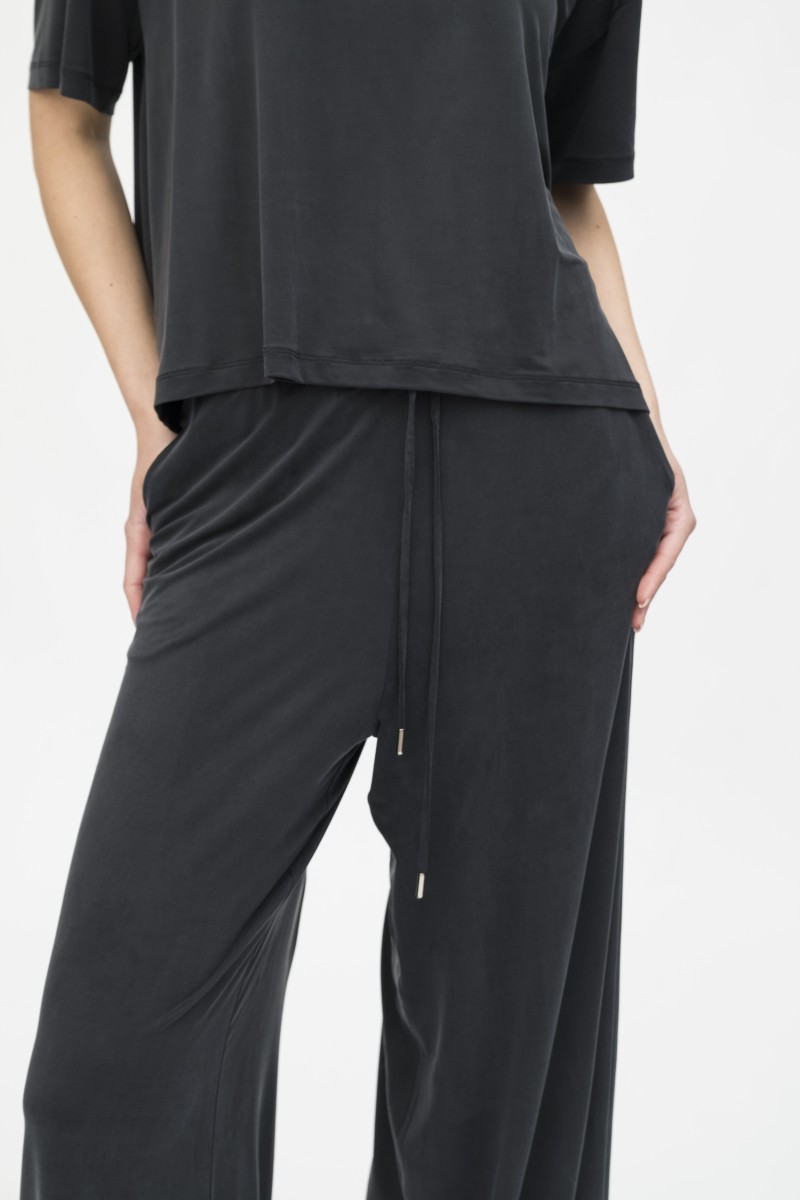 Majestic Filatures | Pantalone ampio in cupro