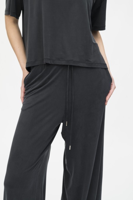 Majestic Filatures | Pantalone ampio in cupro
