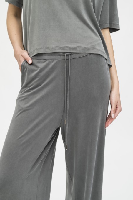 Majestic Filatures | Pantalone ampio in cupro