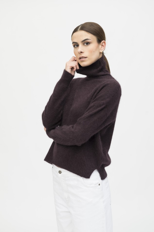 Majestic Filatures | Pullover con collo alto 2