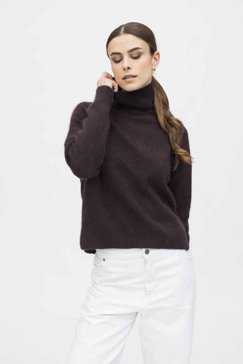 Majestic Filatures | Pullover con collo alto