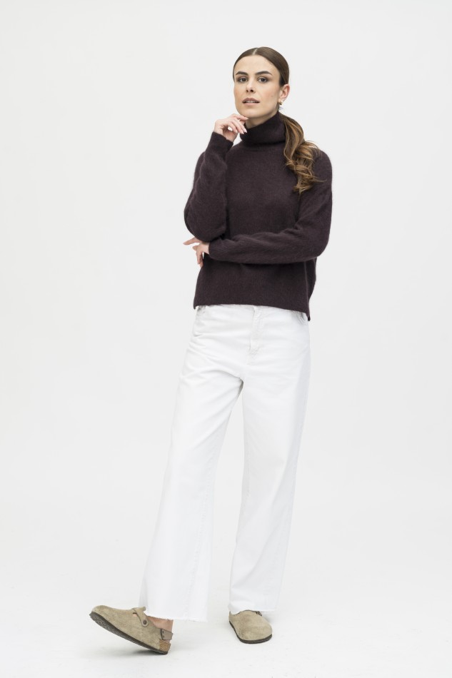 Majestic Filatures | Pullover con collo alto