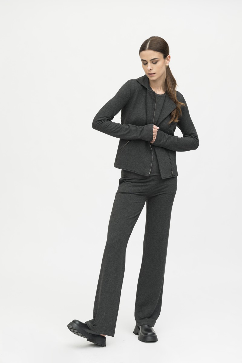 Majestic Filatures | Giacca felpata con zip
