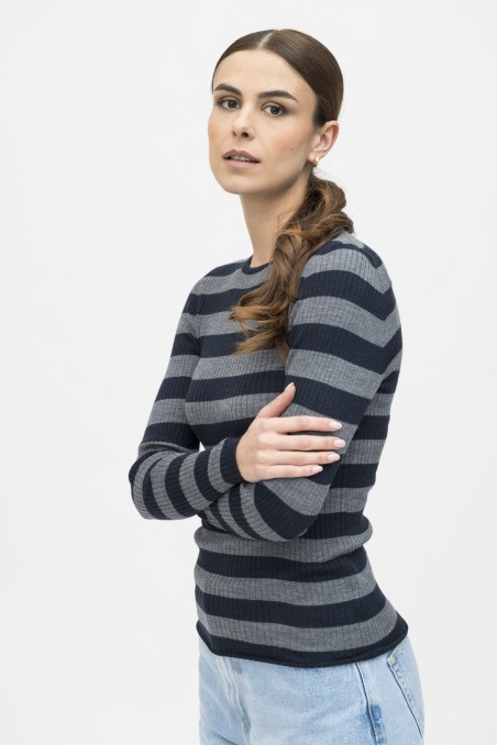 Majestic Filatures | Maglia girocollo a costine