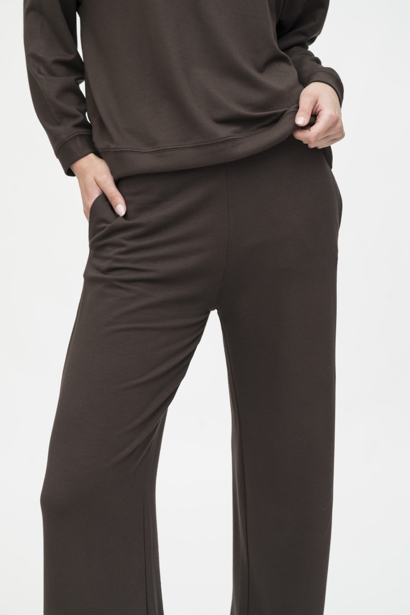 Majestic Filatures | Pantalone felpato con coulisse in vita