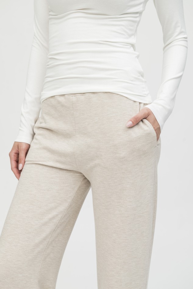 Majestic Filatures | Pantalone felpato con coulisse in vita 2