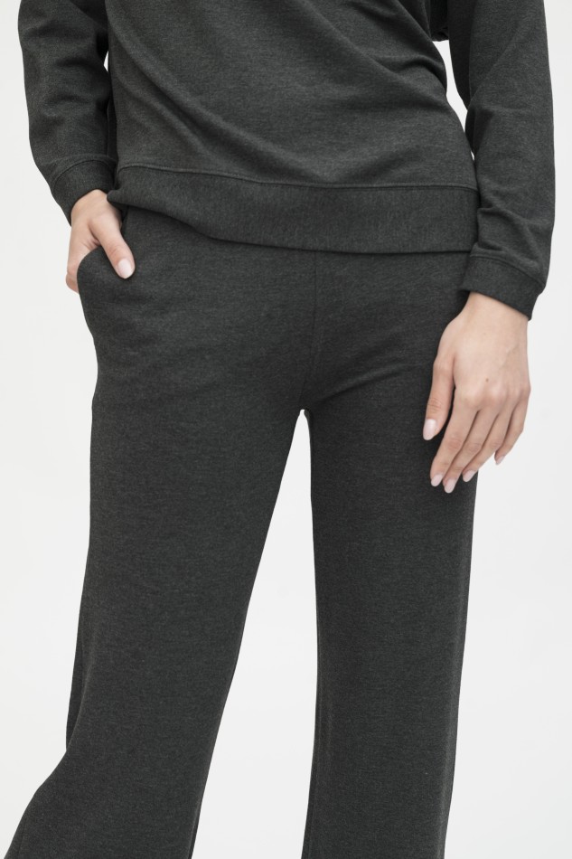 Majestic Filatures | Pantalone felpato con coulisse in vita 2