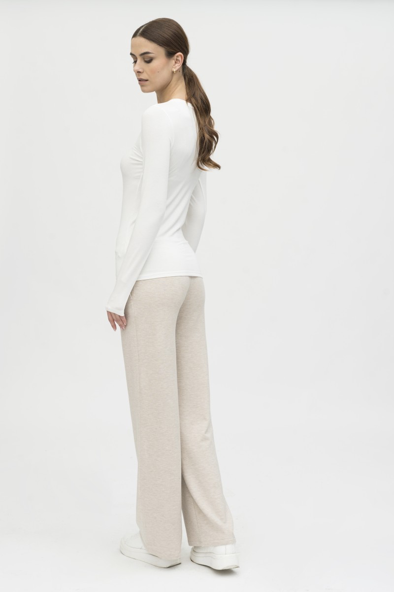 Majestic Filatures | Pantalone felpato con coulisse in vita