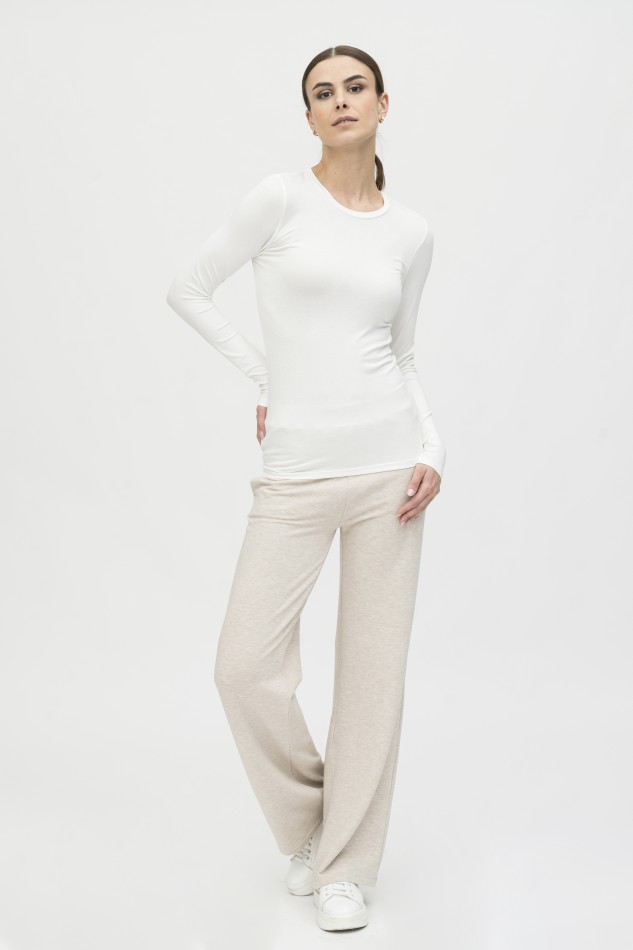 Majestic Filatures | Pantalone felpato con coulisse in vita