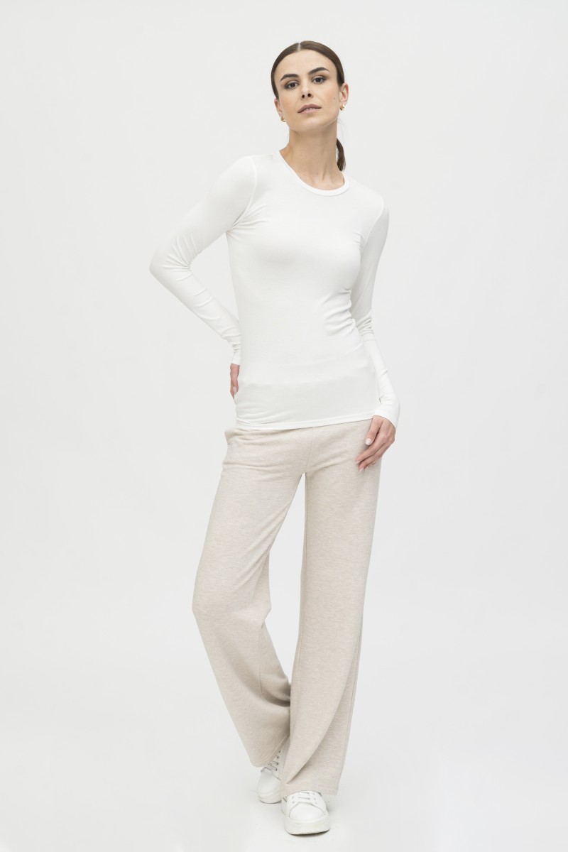 Majestic Filatures | Pantalone felpato con coulisse in vita