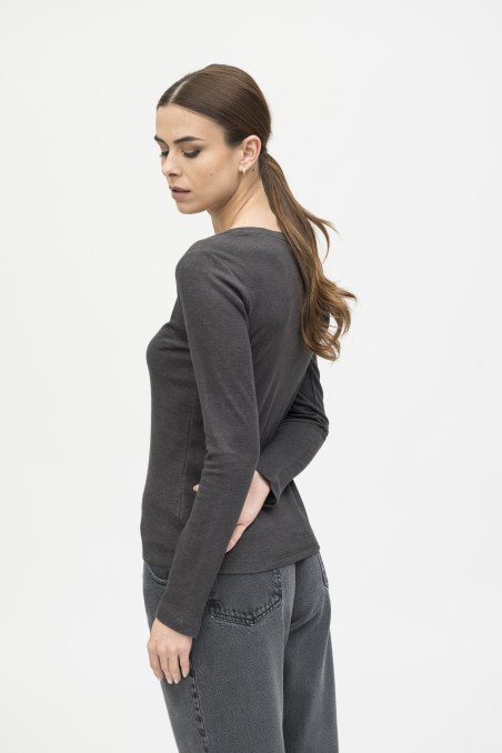 Majestic Filatures | T-shirt cotone e cashmere double