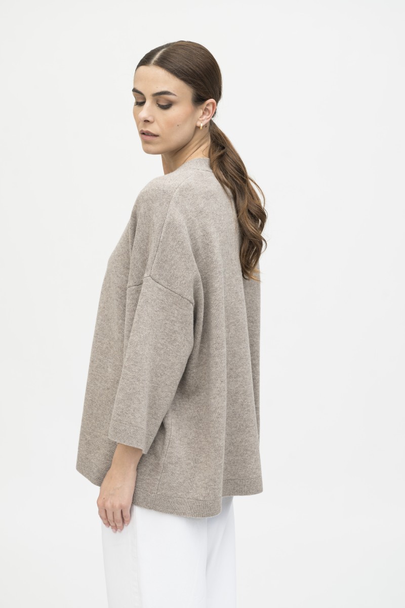 Majestic Filatures | Cardigan in 100% lana merinos