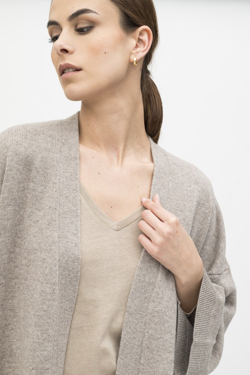 Majestic Filatures | Cardigan in 100% lana merinos