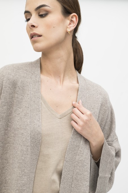 Majestic Filatures | Cardigan in 100% lana merinos