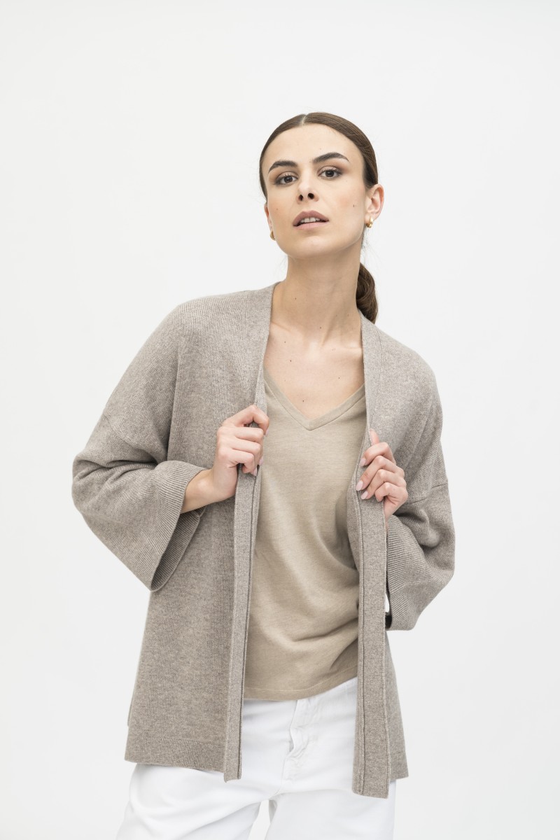 Majestic Filatures | Cardigan in 100% lana merinos